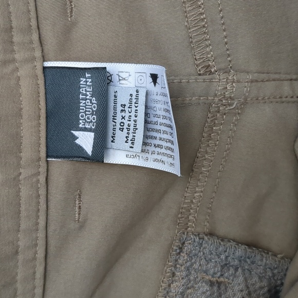 Men's Mountain Equipment Co-op pants. Like new, only worn a few times. - Picture 5 of 5